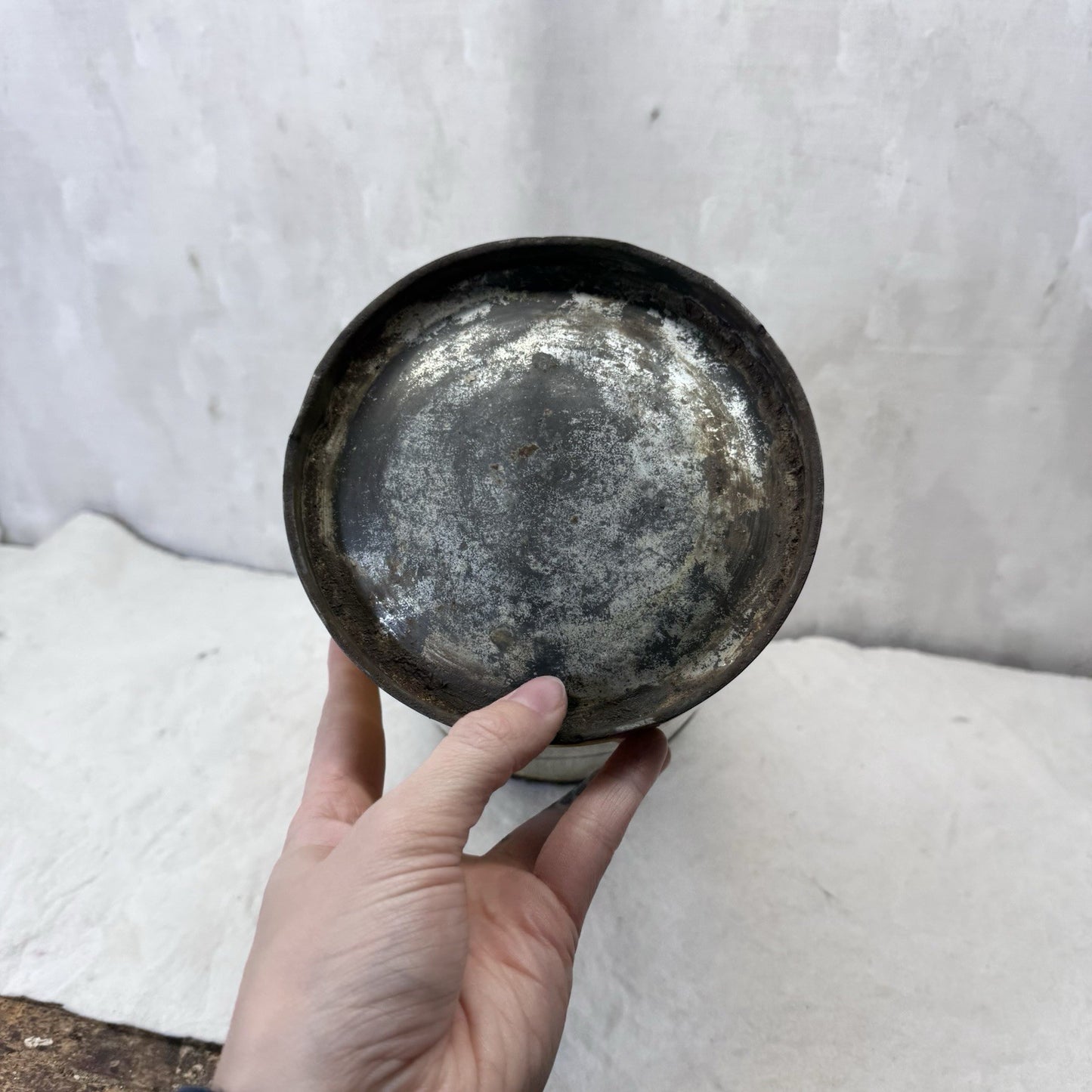 Tracto Grease Tin Can Vintage 