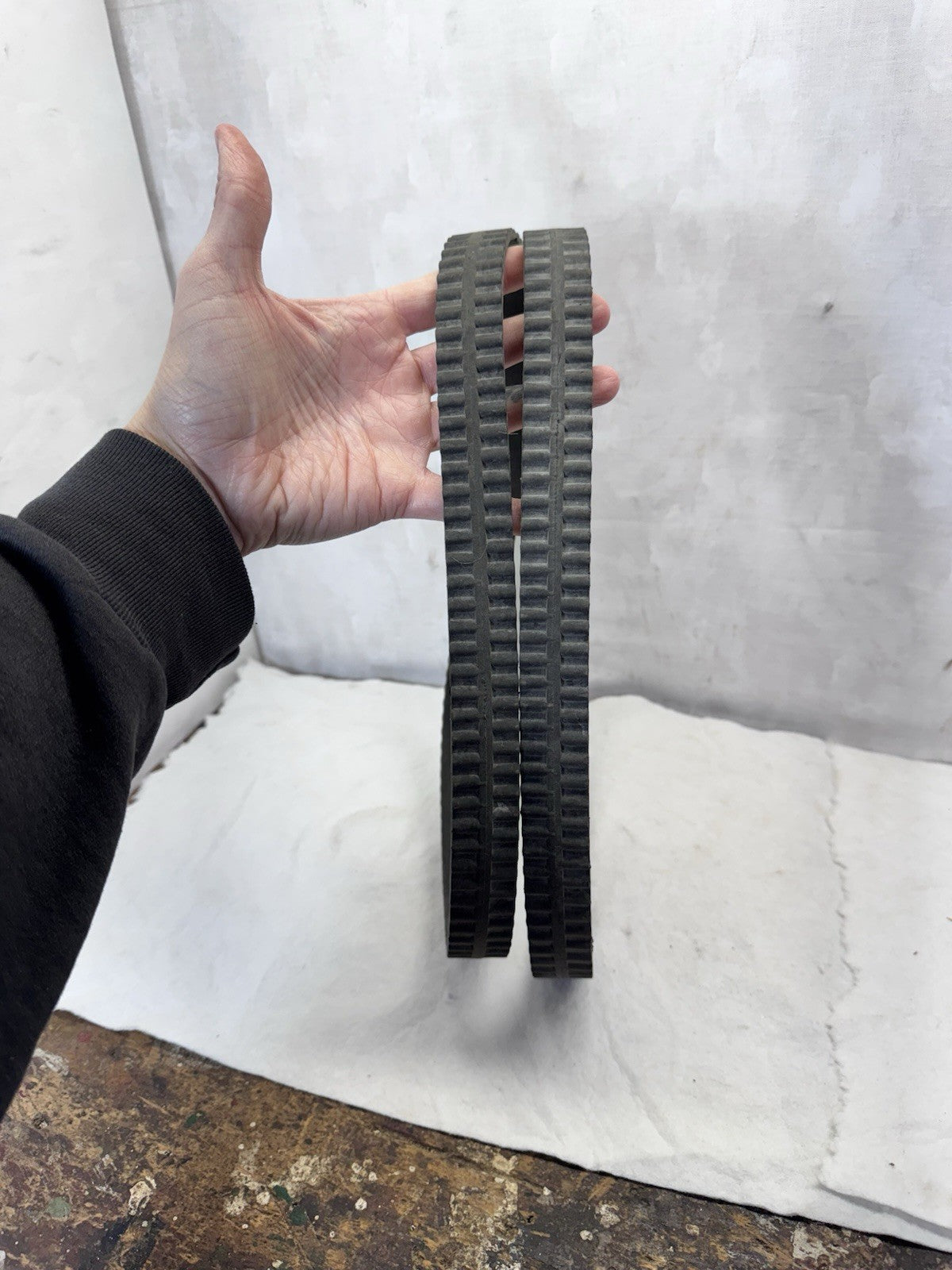 Parts For Toy Vehicle 16” Rubber Tracks Vintage