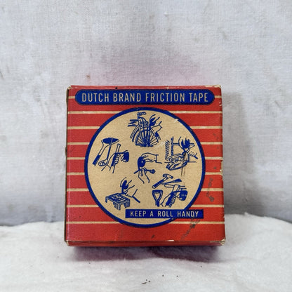 No. 2 Dutch Brand Friction Tape Empty Box Vintage
