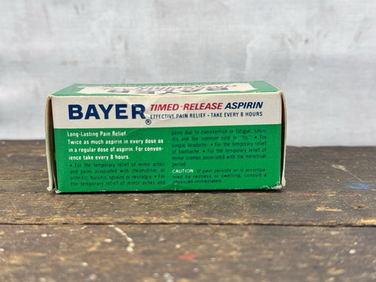 vintage Nos Bayer  Medical Full Box #1005