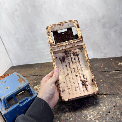 Junkyard  Vintage Metal Toy Trucks Parts Trailer