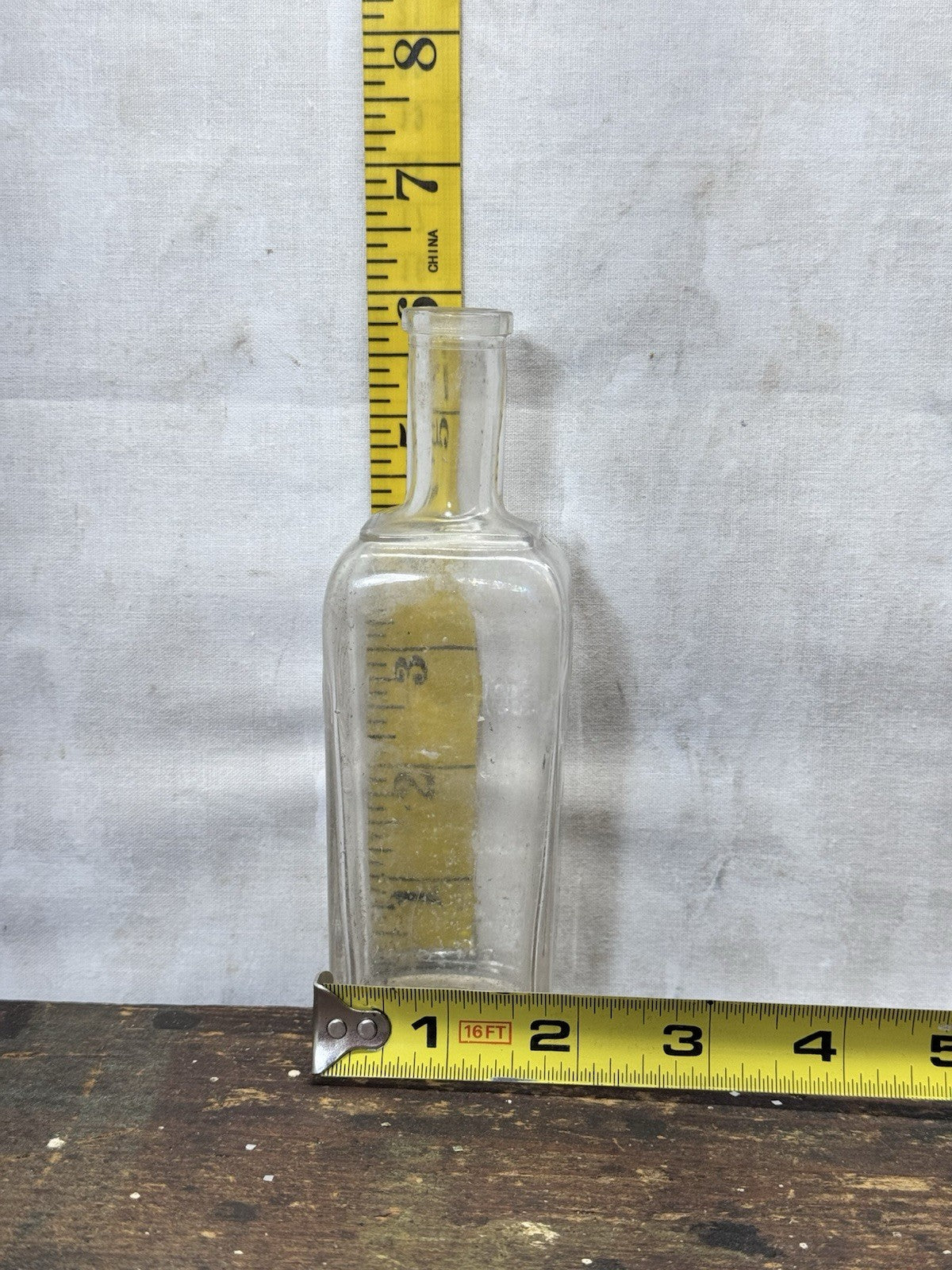 Richard Hudnut Embossed Glass Vintage Perfume Bottle