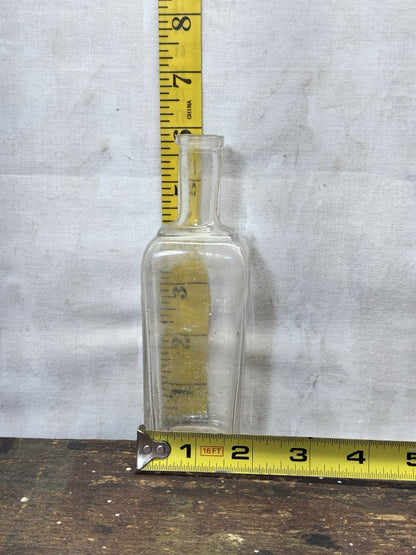 Richard Hudnut Embossed Glass Vintage Perfume Bottle