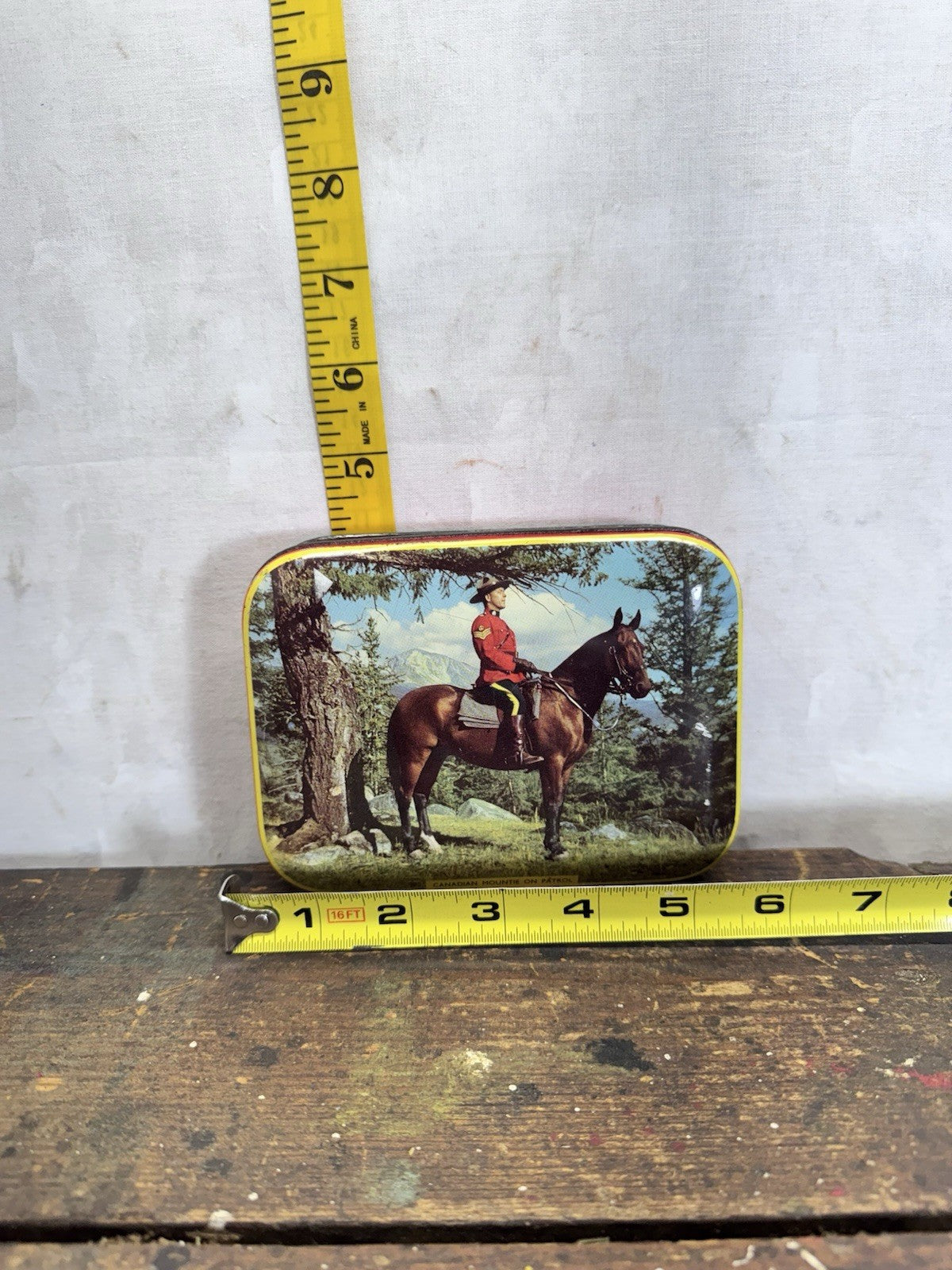 Riley’s England Toffee Tin Empty Vintage