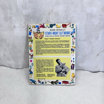 Animal Mysteries Start Right Elf Book Rand McNally Vintage Children’s Book