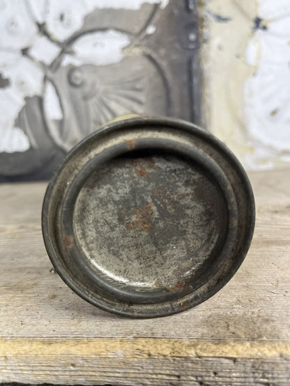 Vintage Collectible Watkins Composite Tin 4 1/2”h, 2 1/2” W