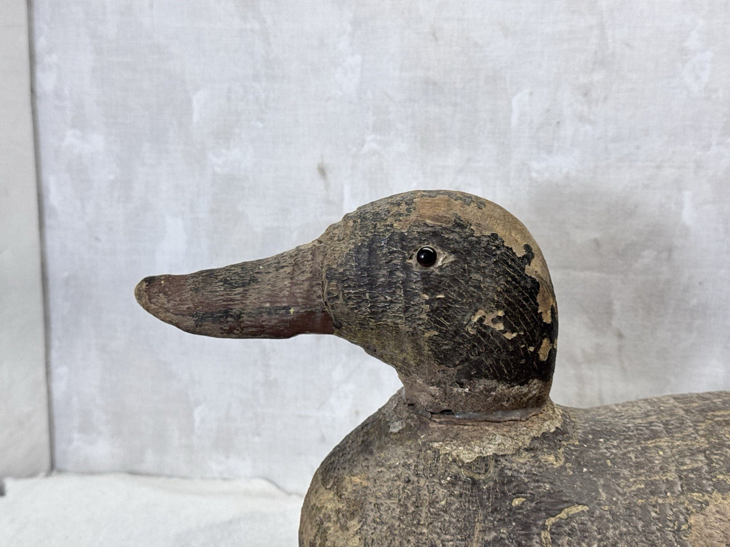 Vintage Wooden Hunting Duck Decoy 