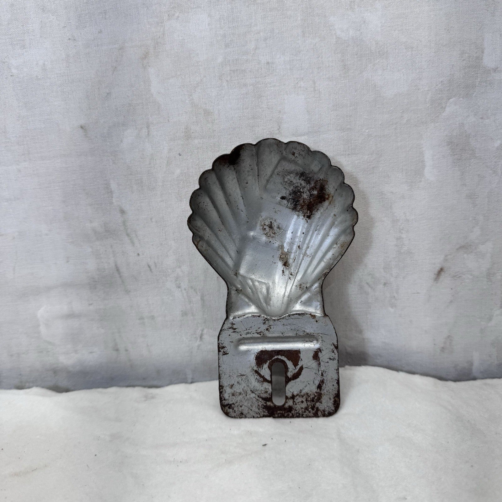 Vintage Shell Oil License Plate Topper