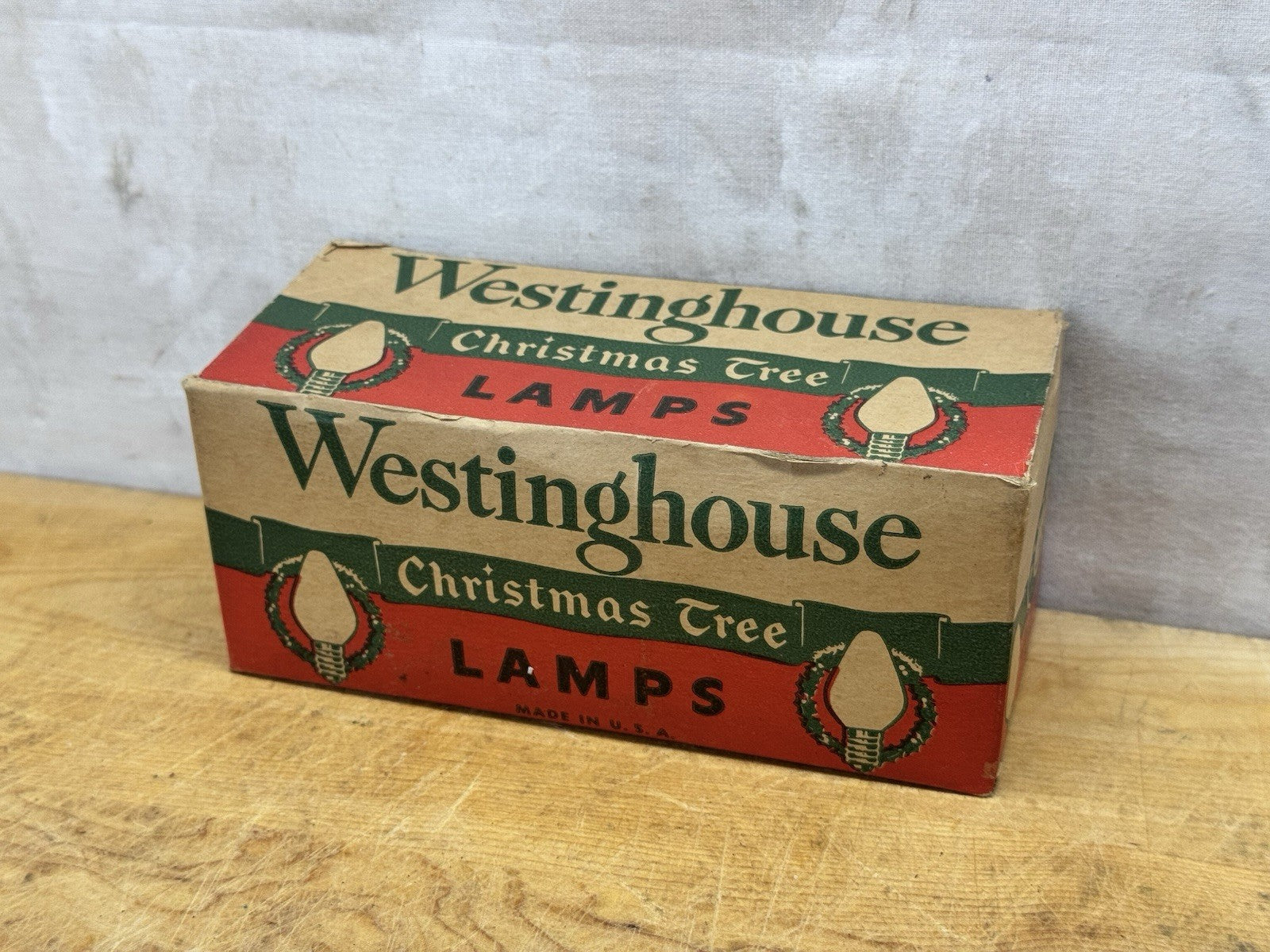 Westinghouse Christmas Tree Lamps Vtg #1307