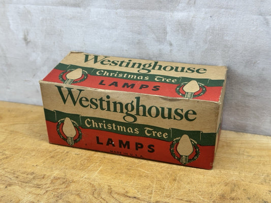 Westinghouse Christmas Tree Lamps Vtg #1307