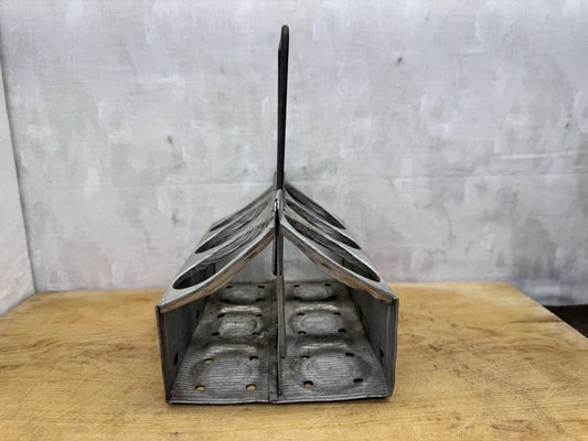 Coca Cola Metal Tin Carrier Vintage #1098