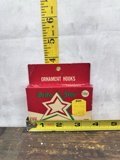 Vintage Ornament Hooks With Box #1113