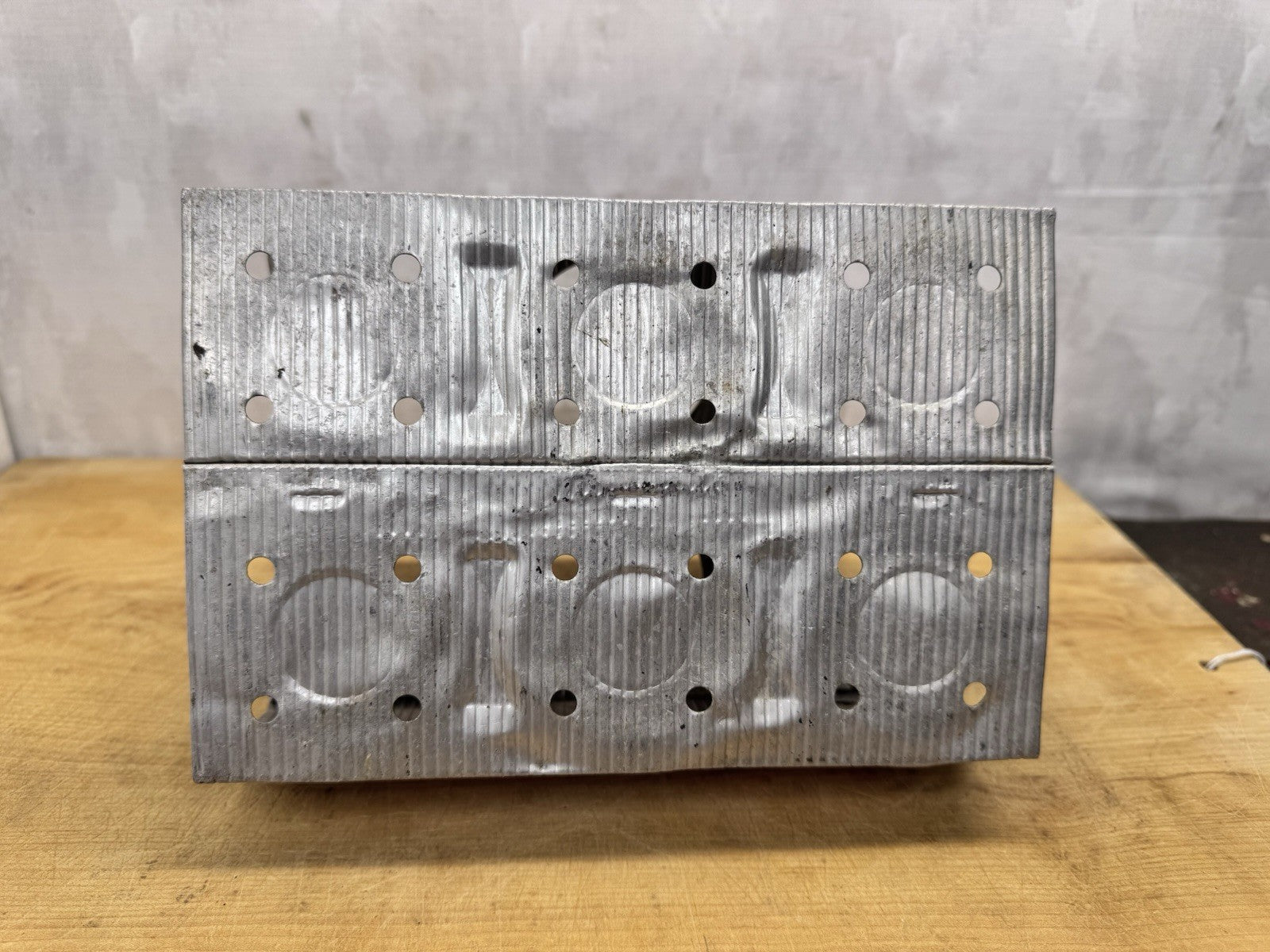 Coca Cola Metal Tin Carrier Vintage #1098