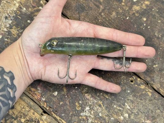 Antique Wood Fishing Lure #1003