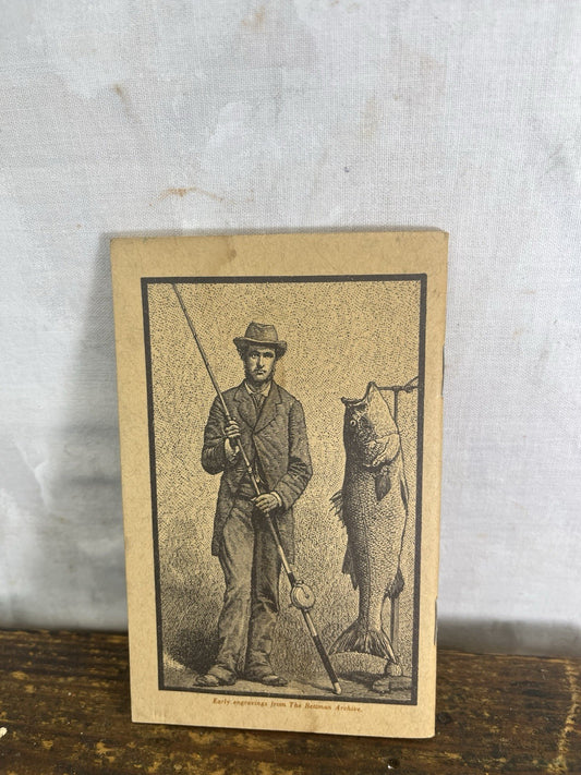 Vintage Cortland’s 1960 Fishing Forecaster & Angler’s Almanac Booklet