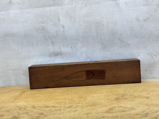 Antique Merry Christmas Stamp Block #1042