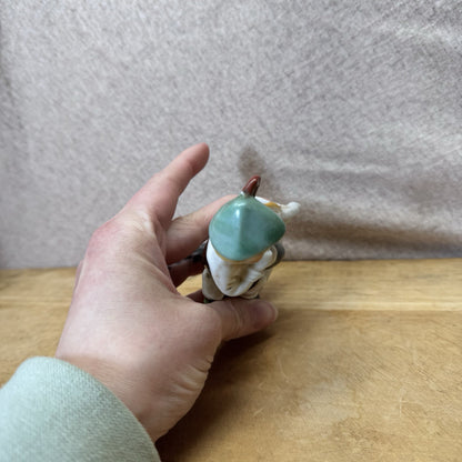Boy Playing Violin Figurine Vintage Occupied Japan
