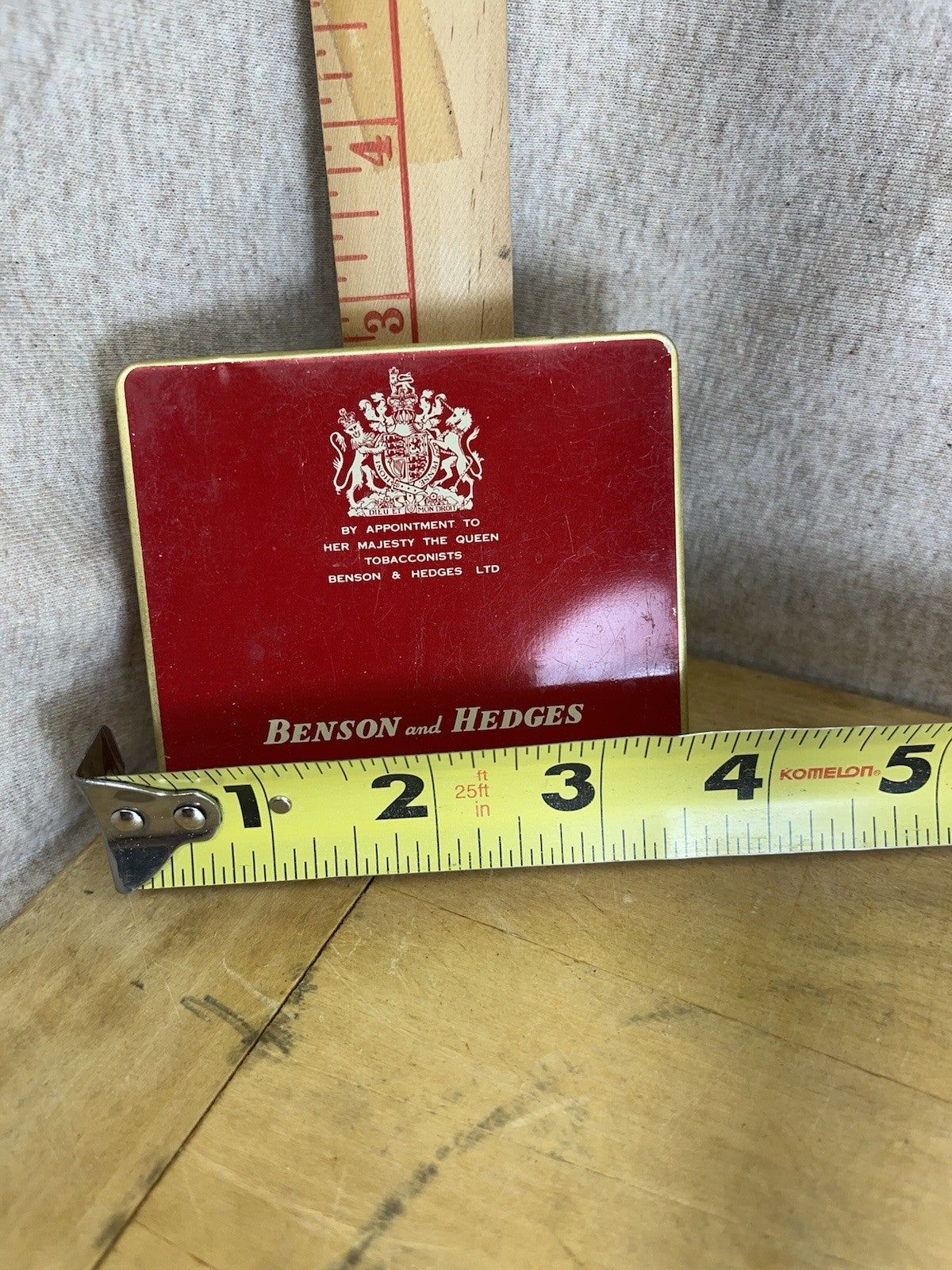 Benson & Hedges Empty Tobacco Tin