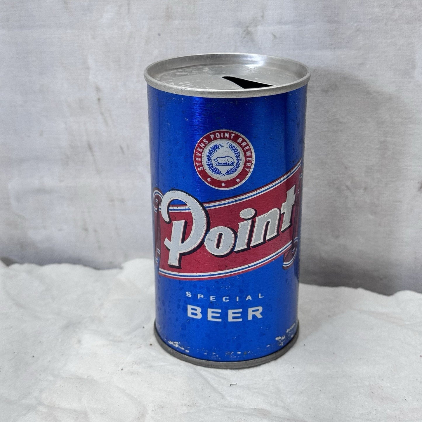 Steven’s Point Brewery Point Special Beer Can Empty Vintage