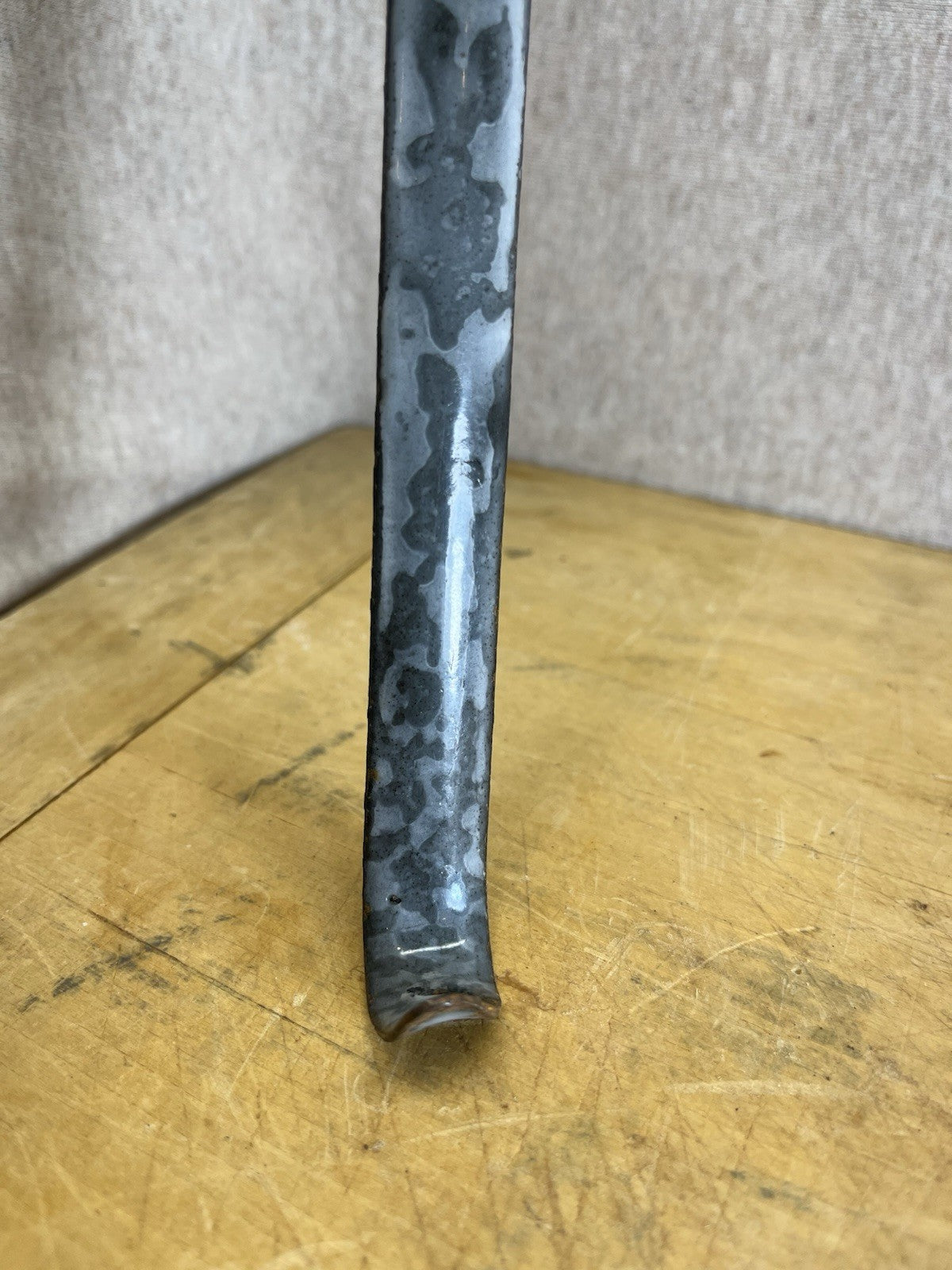 Grey Enamel Strainer 