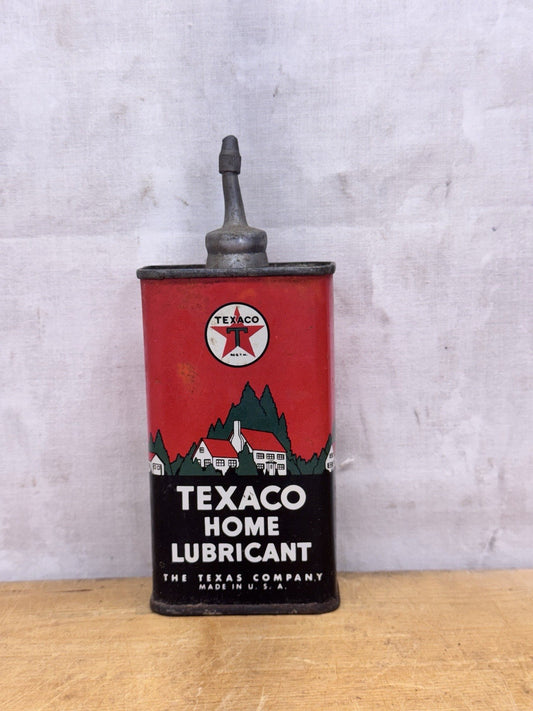Vintage Texaco Home Lubricant Tin #1123