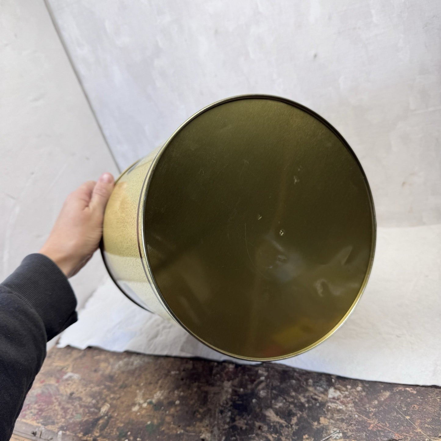 Charles Chips Vintage 1lb Empty Tin