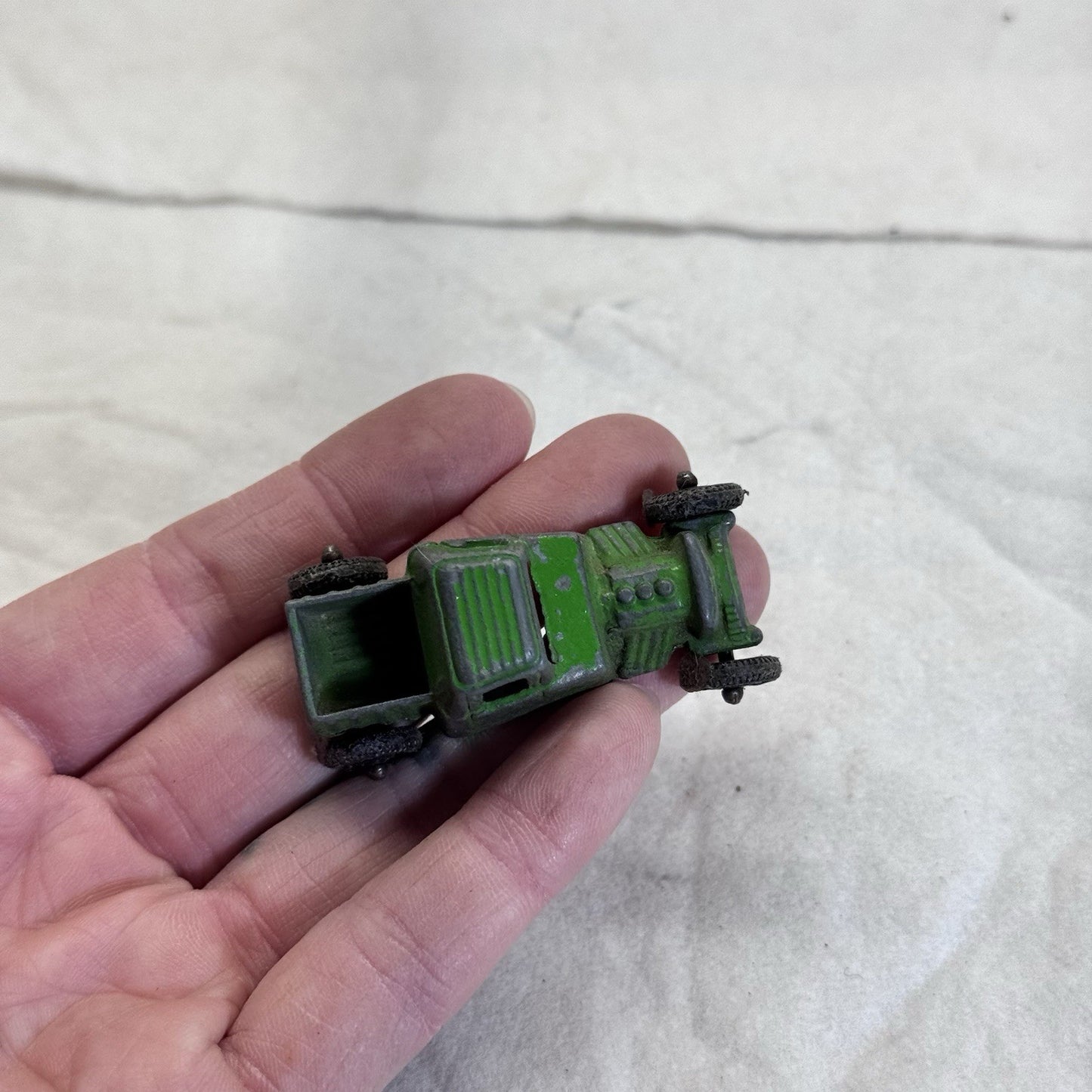 Vintage Tootsie Toy Green Truck 