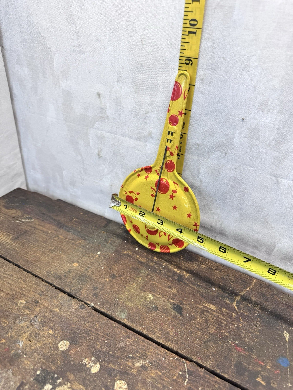 Vintage Kirchhof Tin Litho Noise Maker #1431