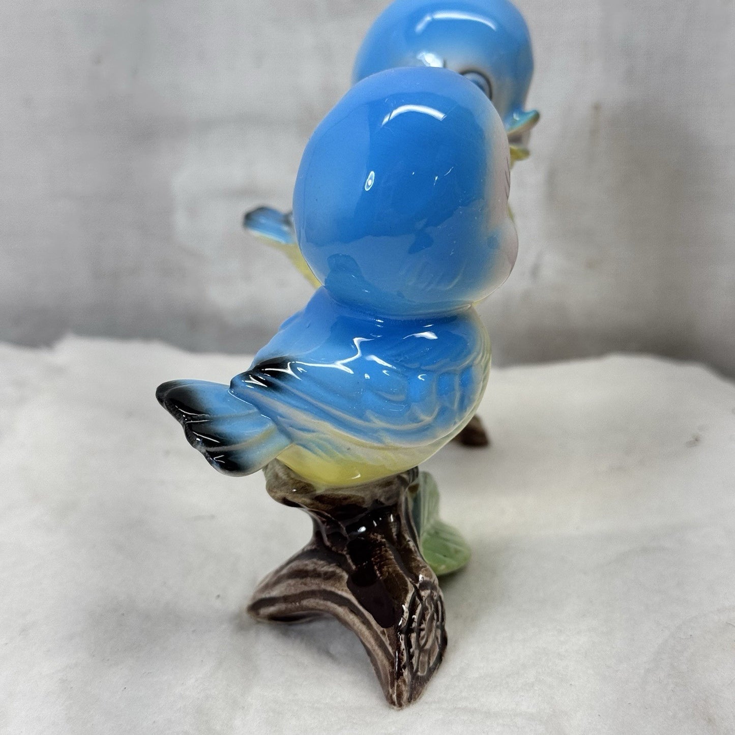 Norcrest Bluebirds On Branch Figurine Vintage