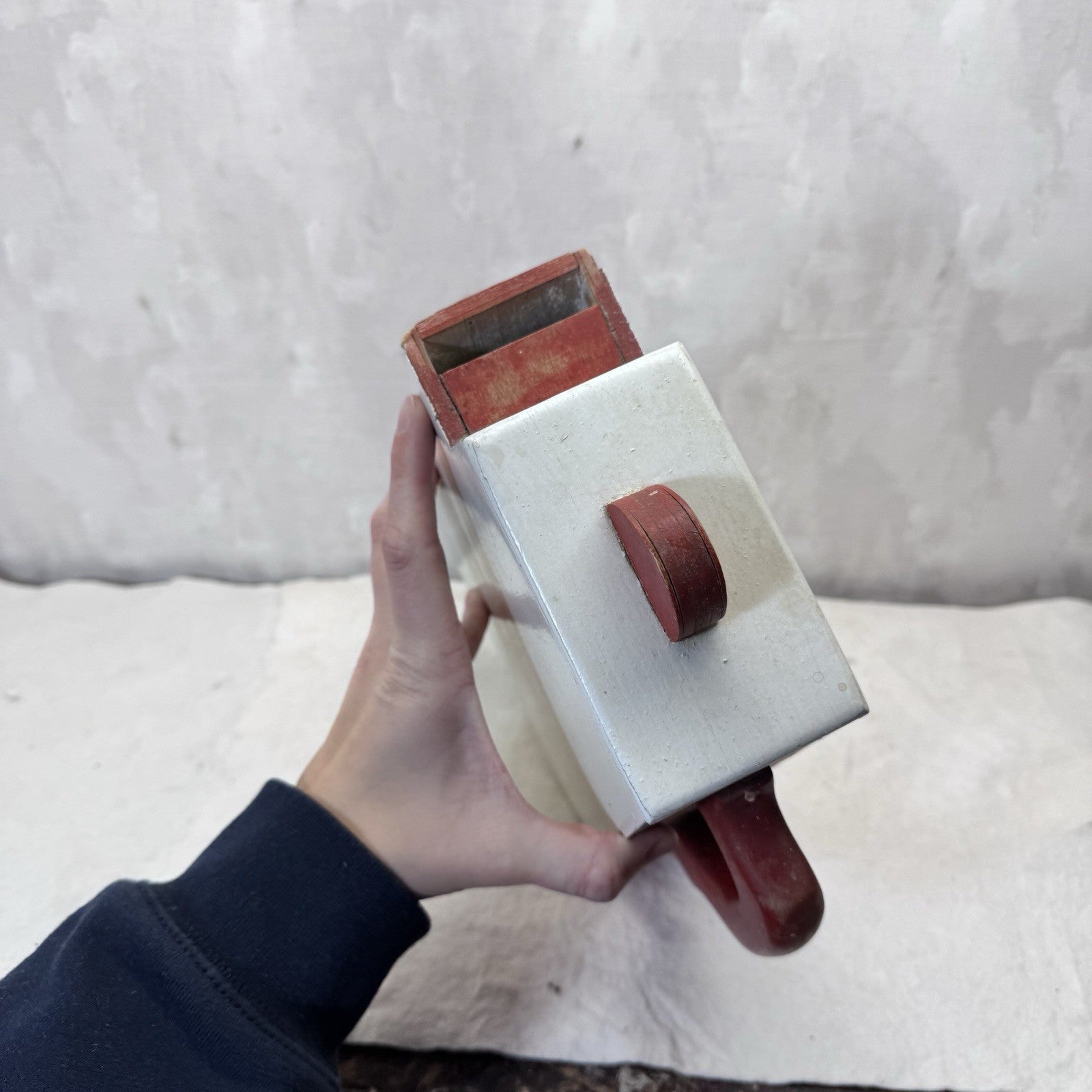 Laundry Chip Soap Dispenser Wooden Vintage