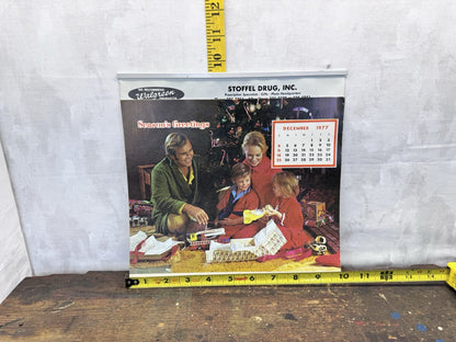 Stroffel Drug, INC. Waupun Wisconsin Ad Calendar 1978 #1412