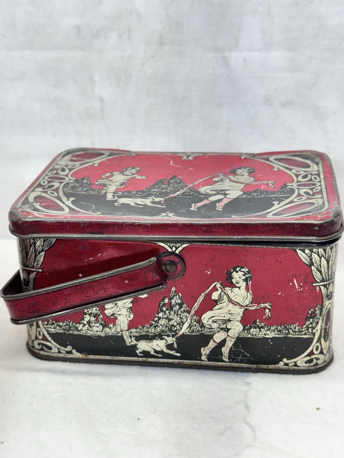 Child’s Tin Small Lunch Box Vintage