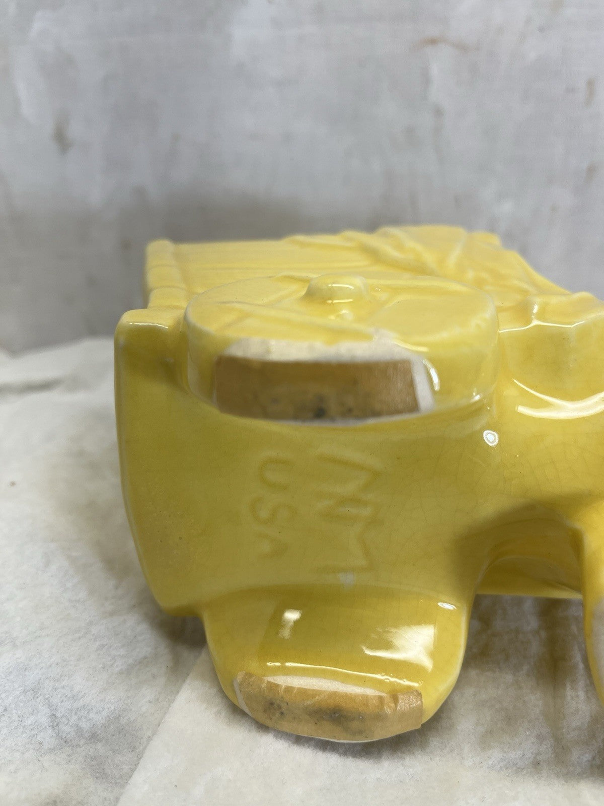 McCoy Yellow Duck Planter Vintage 