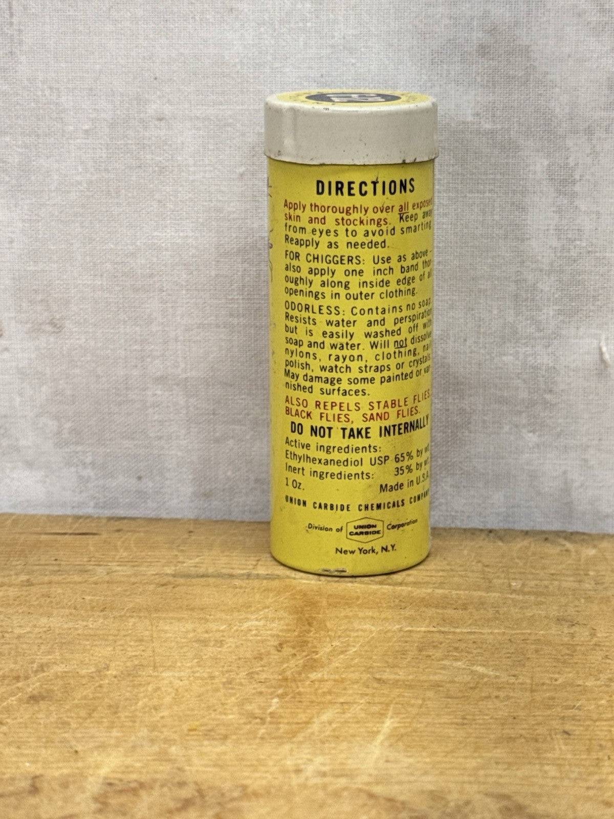 Vintage Insect Repellent Tin #1111