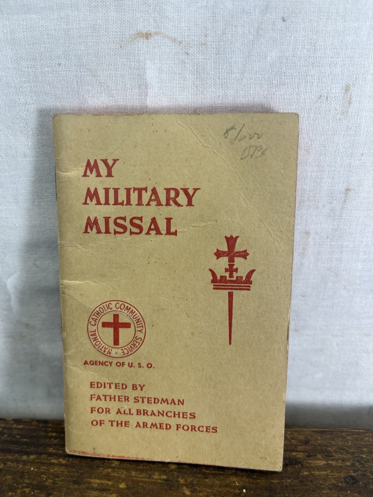 Vintage 1942 My Military Missal of Catholic Prayers for the WWII US Armed Forces