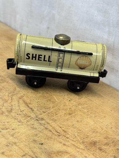 Vtg Shell Train Car Tank Tin #S-1604