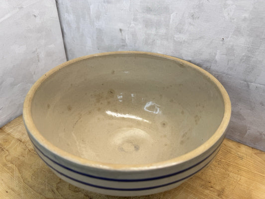 Stoneware Bowl Antique #1311