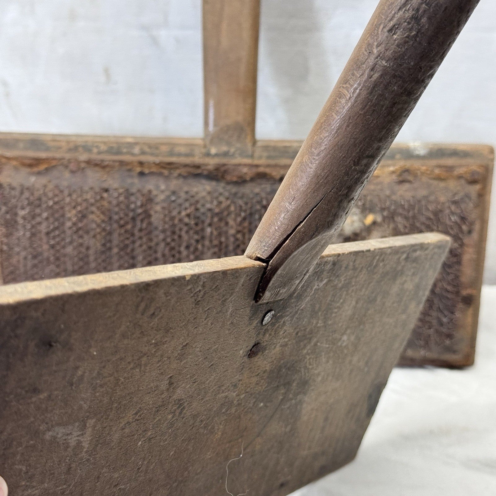 Hand Wooden Wool Carders Wool Carding Antique