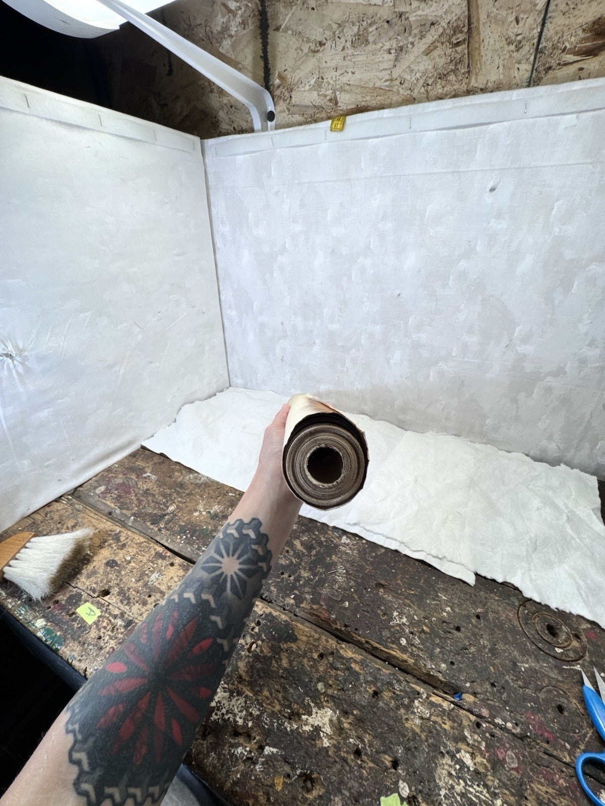 Floral Vintage Wall Paper NOS