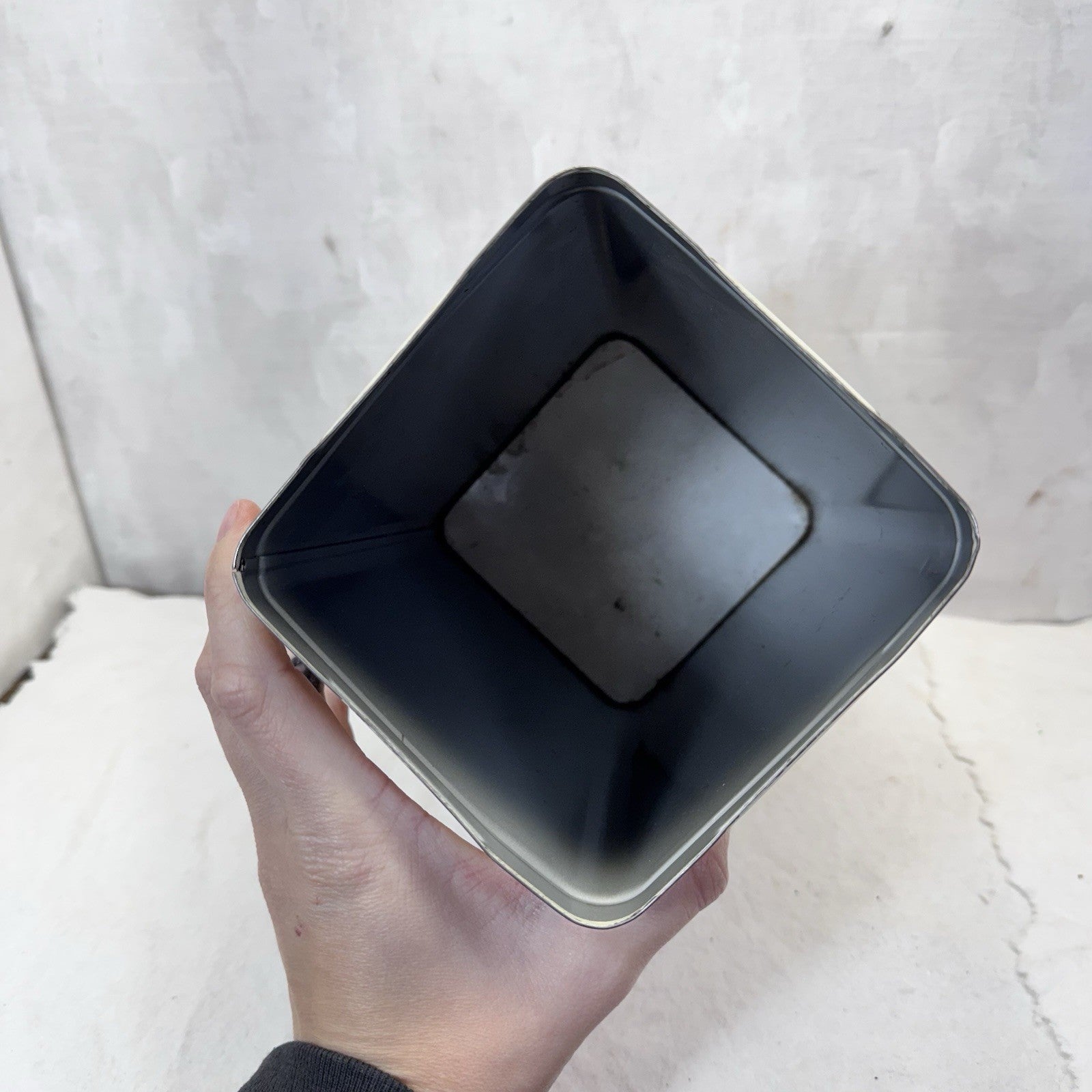 Premium Saltine Crackers Tin Container Vintage 