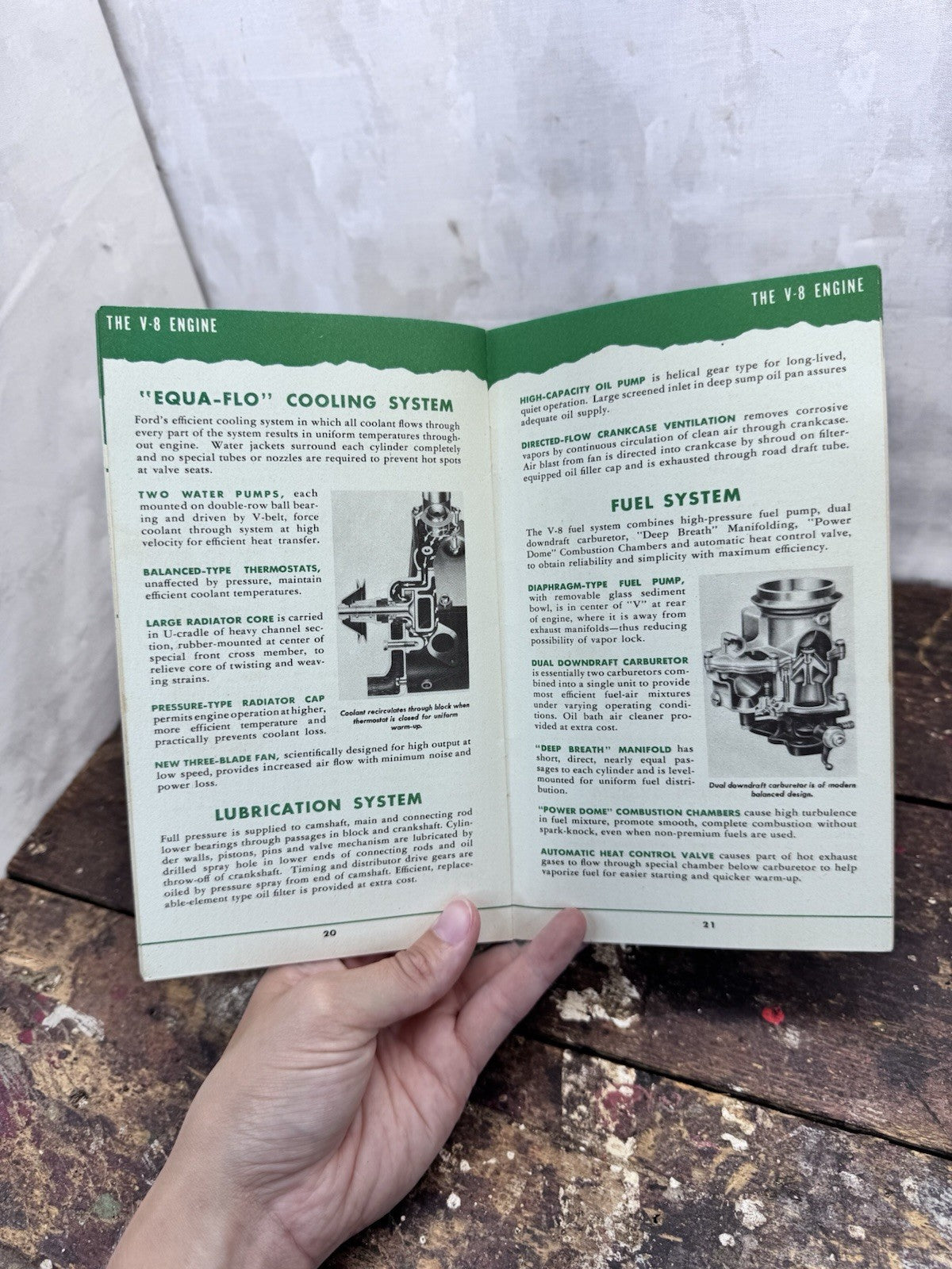 Vintage 50 Ford Pamphlet #1009