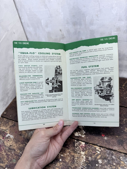 Vintage 50 Ford Pamphlet #1009