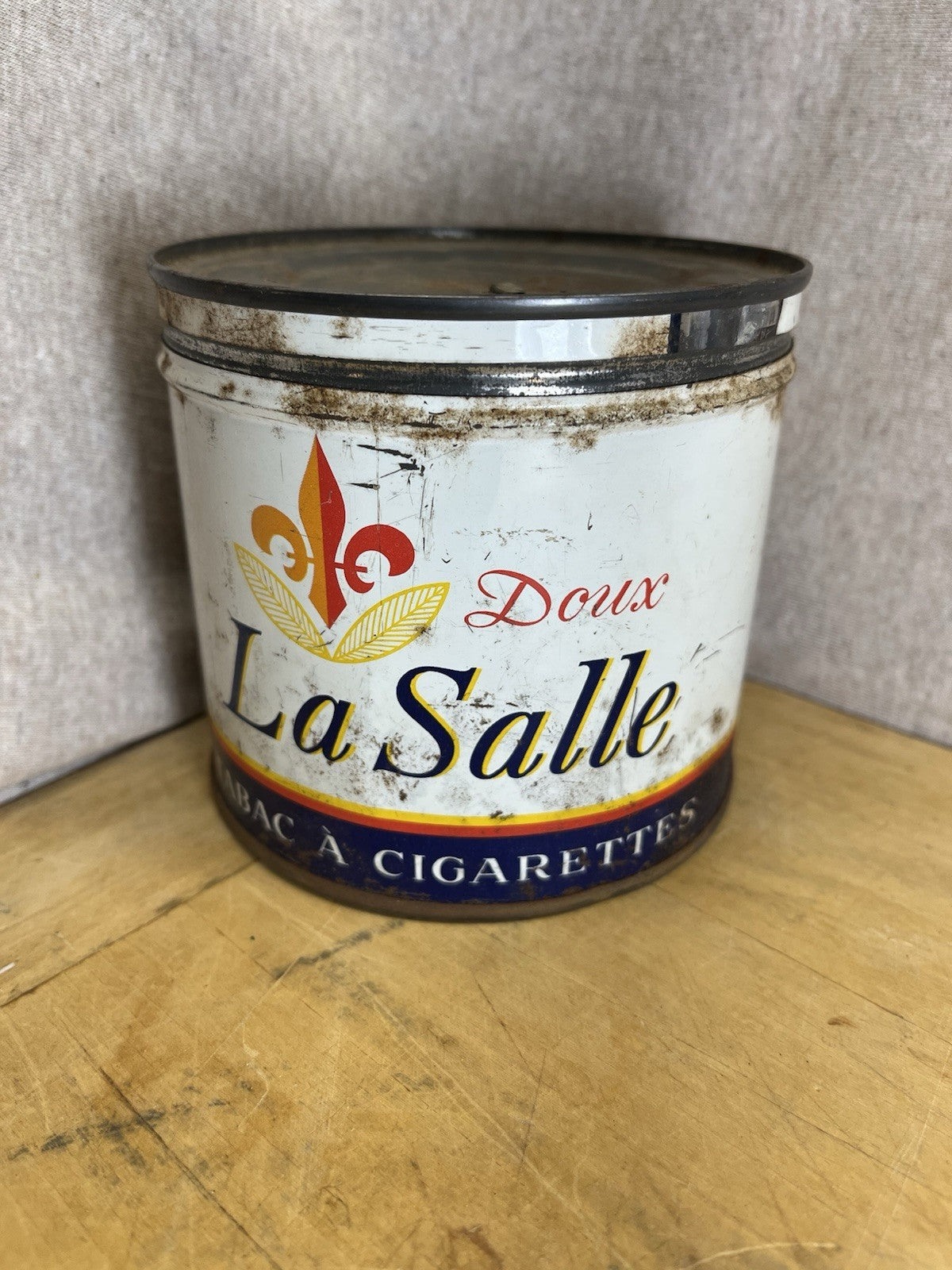 La Salle Empty Tobacco Tin