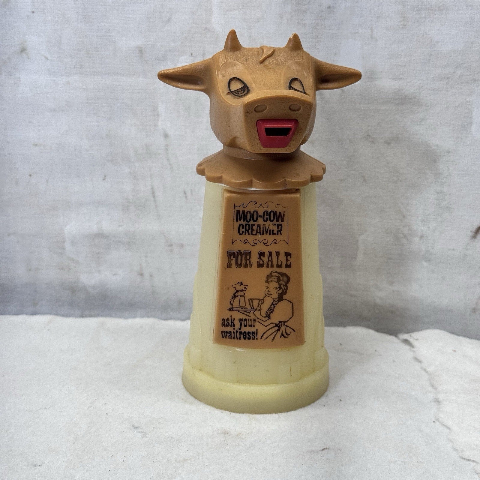 Moo-Cow Creamer Plastic Creamer Pitcher Vintage