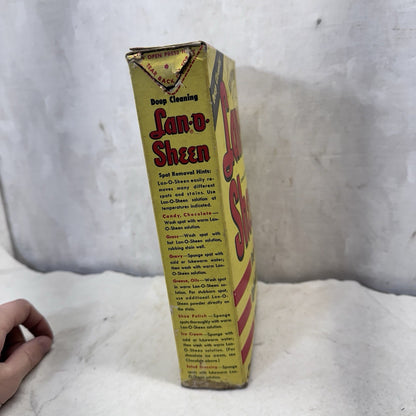 Lan-O-Sheen Vintage Cleaning Box 