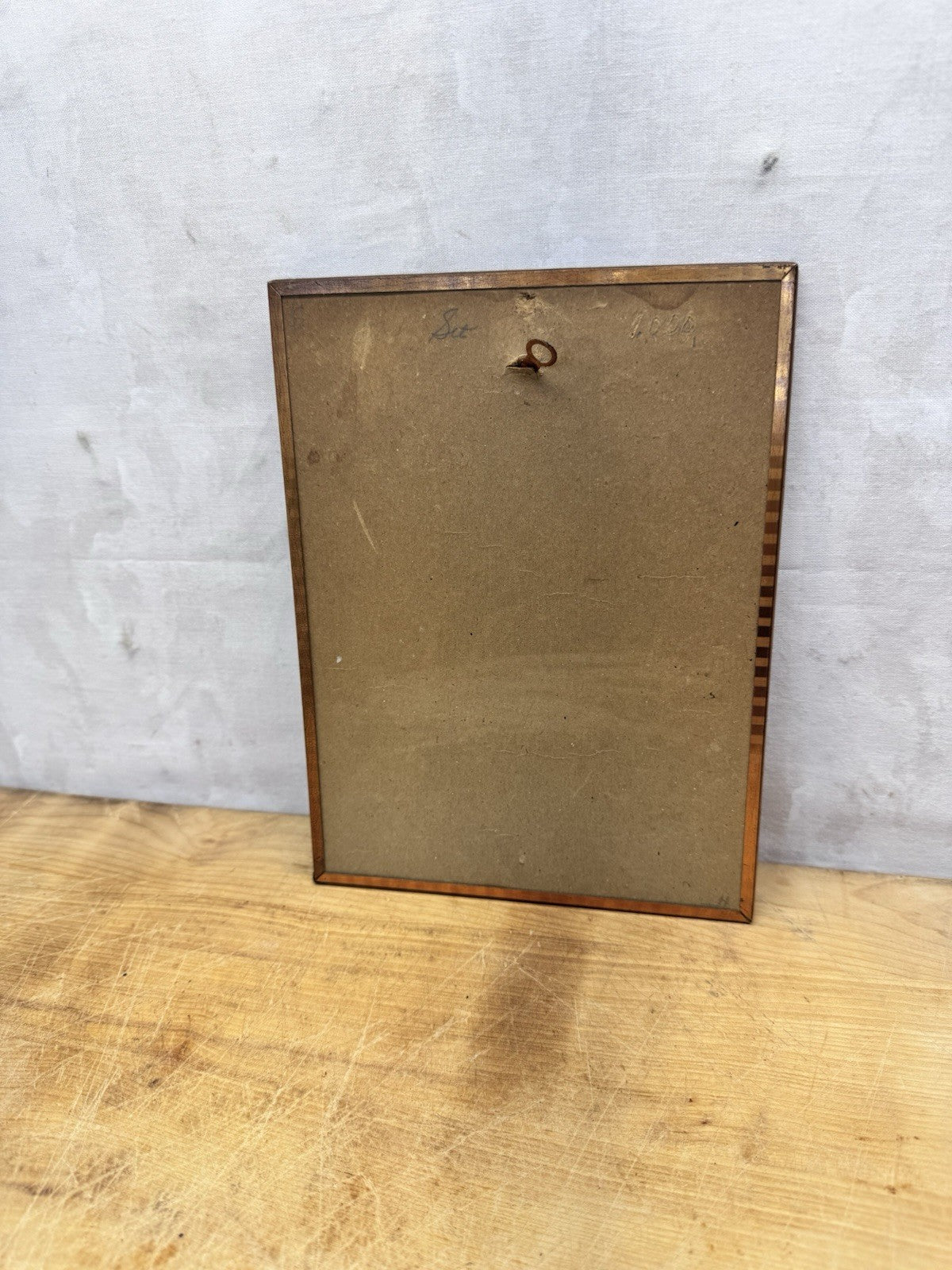 Reverse Silhouette Painting Antique #1481