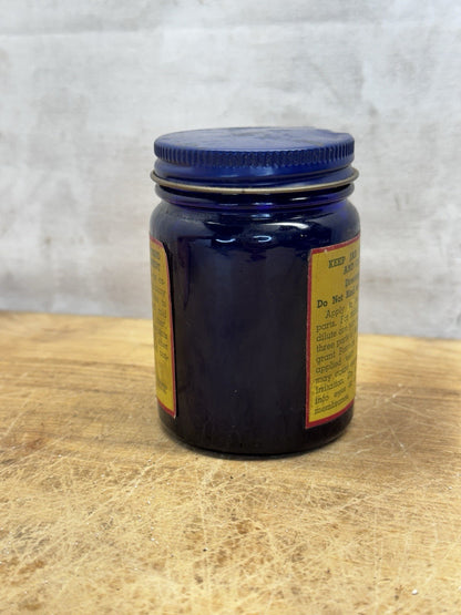 Watkins Compound Mustard Ointment Jar Vtg #S-1555