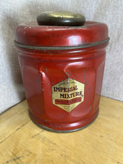 Imperial Mixture Empty Tobacco Tin