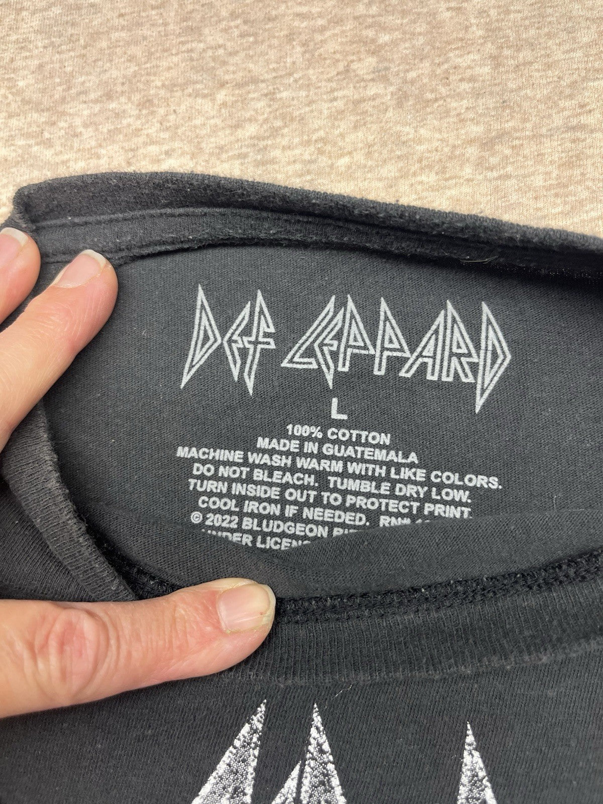 def leppard shirt Lg