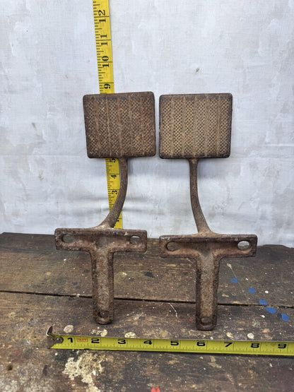 Antique Horse Buggy Carriage Steps #1259